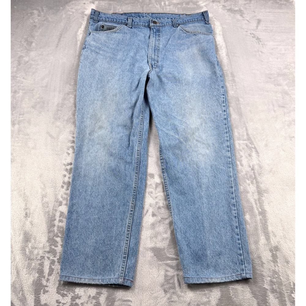 Vintage Levis 540 Jeans Men 38x30 Blue Orange Tab Relaxed Straight Leg Denim USA